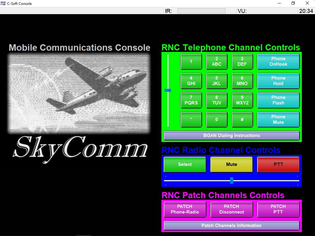 Figure 7. The Mobile Console Home Window